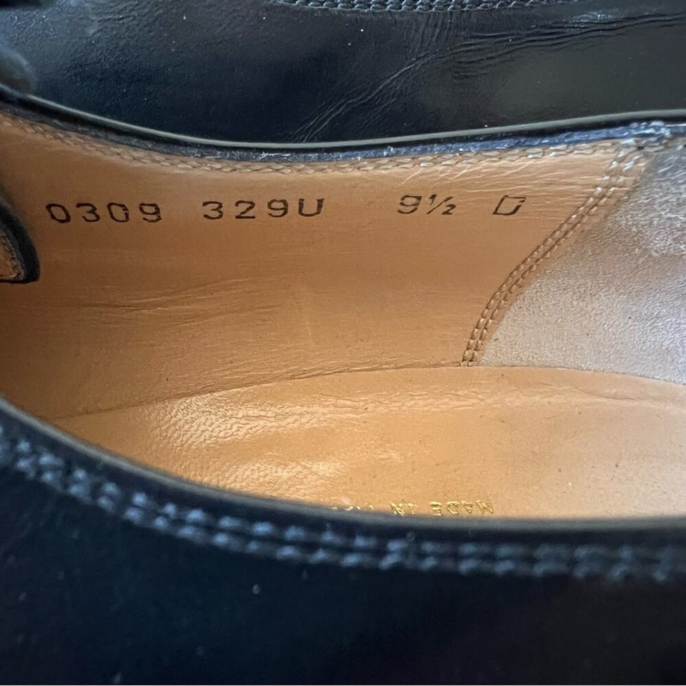 Salvatore Ferragamo Black Dress Oxford Shoes Men’s 9.5 D View 6
